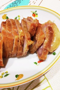 簡単レンジチャーシュー豚肉かたまり肉
