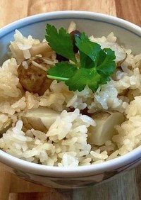トピナンブール（菊芋）の炊き込みご飯