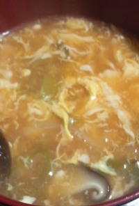 ピリから中華スープ