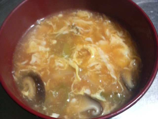 ピリから中華スープの画像