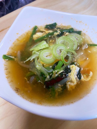 韓国風味チゲスープ辛さ１辛の写真