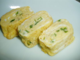 ねぎ臭くない!ねぎ入り卵焼き お弁当にも