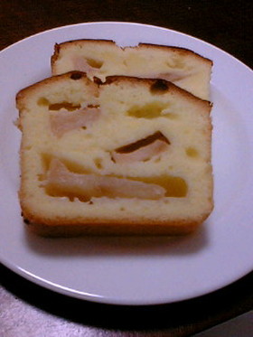 紅玉のパウンドケーキ♪