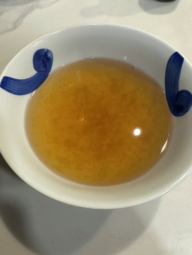 昆布出汁ポン酢スープ　ダイエットの写真