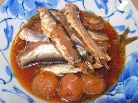 サッパリ♪いわしの梅煮ww