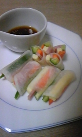 チーズと野菜のカブロール