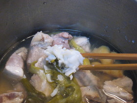 豚肉の下煮