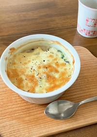 レンジだけで超簡単！ホワイトドリア