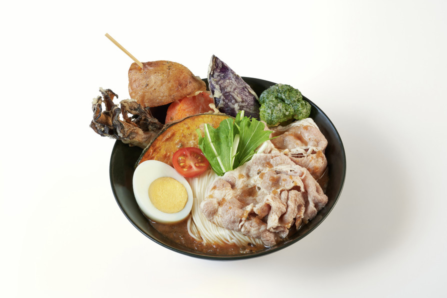 豚しゃぶと野菜のSuage特製カレー素麺の画像