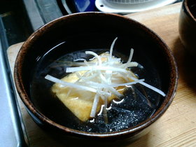 揚げないのに揚げ出し豆腐?