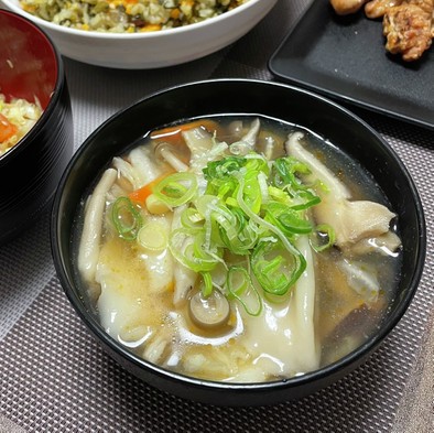 中華スープ（水餃子入）♡3/19の写真