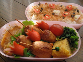 小学生のお弁当(春休み編)4