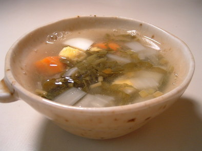 ポーランド風　スイバ（野草）のスープ　の写真
