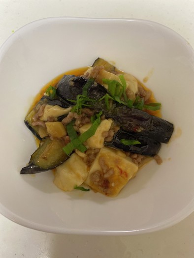 マーボーナス＆豆腐の写真