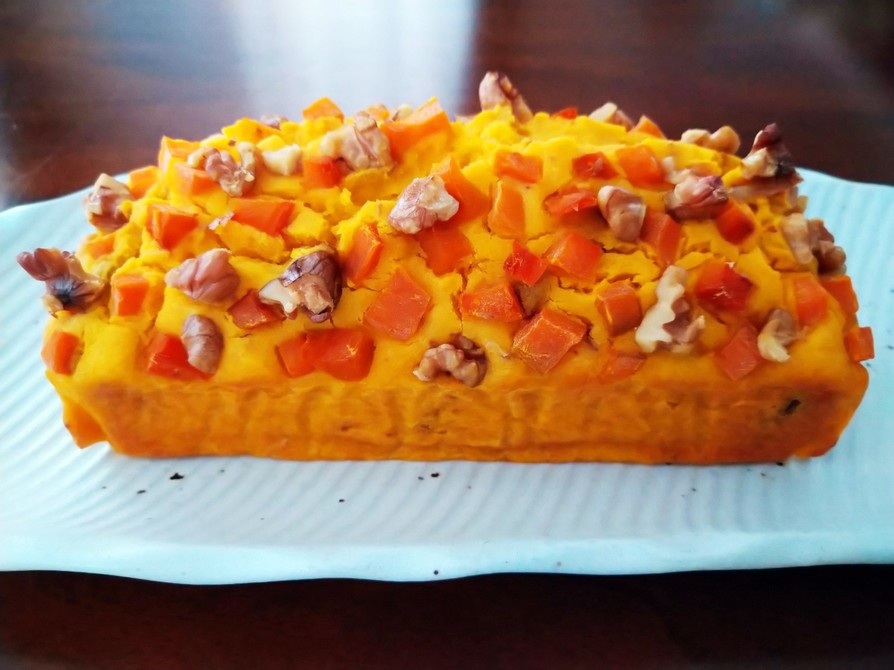 米粉かぼちゃパウンドケーキの画像