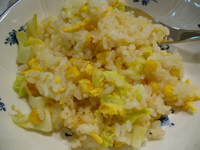 ☆優しい味☆卵とコーンの炒飯