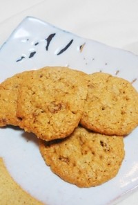 オートミールの味噌クッキー
