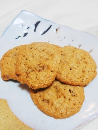 オートミールの味噌クッキーの画像