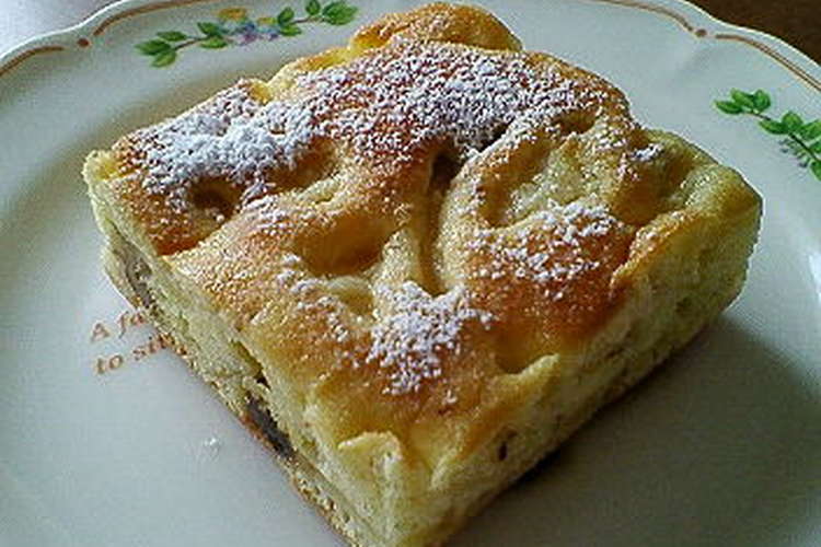 ホットケーキミックスで簡単りんごケーキ レシピ 作り方 By こめやゆかり クックパッド