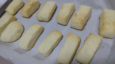 チーズクッキー(小麦粉片栗粉(トースターの写真