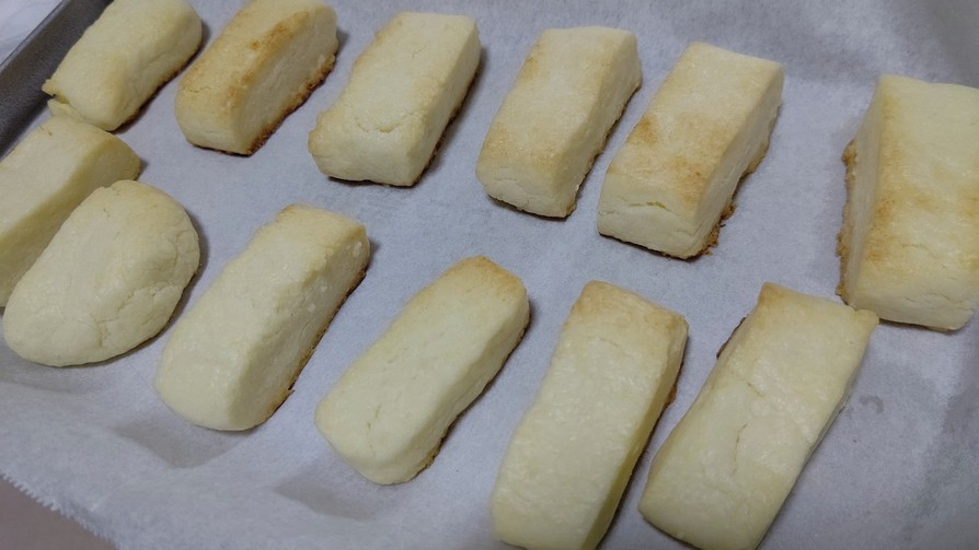 チーズクッキー(小麦粉片栗粉(トースターの画像