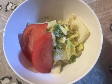 超簡単白菜サラダの写真