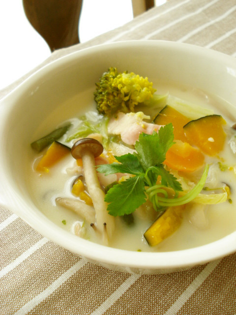 ｍｉｓｏ☆野菜スープの画像
