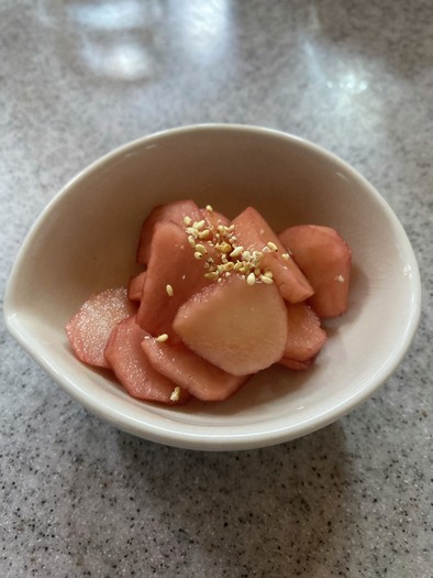 菊芋の甘酢漬けの写真