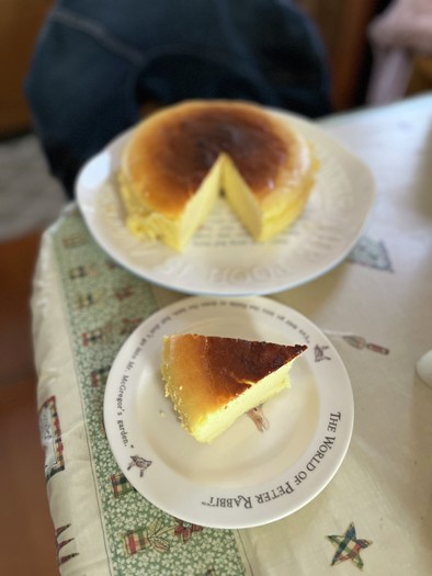 スフレチーズケーキの写真
