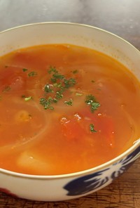 簡単☆新玉トマトスープ