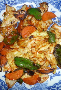 野菜の韓国味噌焼き