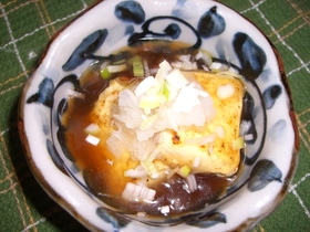 フライパンで☆和風あんかけ豆腐