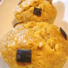 オートミール＆かぼちゃの蒸しパン