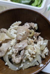 ZEPPIN★豚肉と豆腐の旨々丼