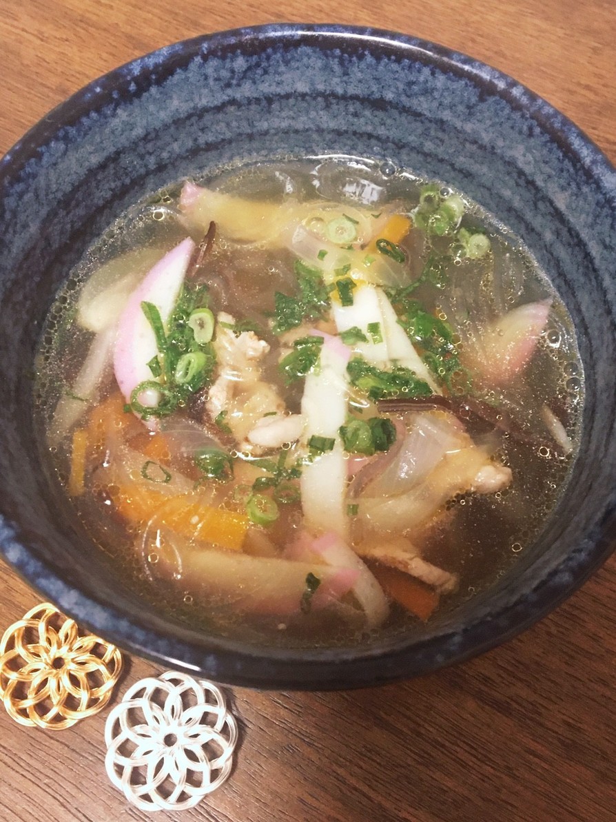 給食の「春雨スープ」♡定番の味の画像