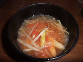 トマトの中華スープ♪
