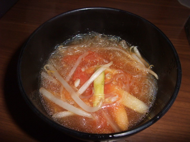 トマトの中華スープ♪の画像