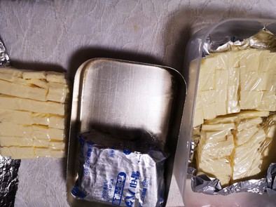 冷凍しないよ(^^)バターの保存の写真