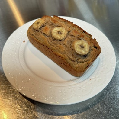 チョコバナナパウンドケーキの写真