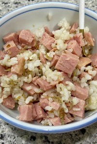 スピード料理 スパムマヨ丼