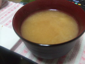 大根おろし&なめたけのお味噌汁.*゜