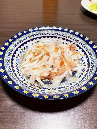 新玉ねぎとカツオ節のイタリアンサラダの写真