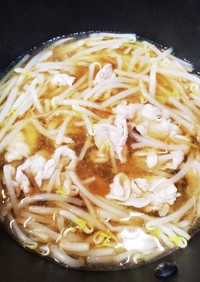 肉もやしスープ(中華そば味)