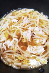 肉もやしスープ(中華そば味)