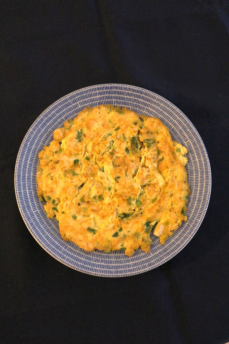 卵と豆腐のチヂミ(계란・두부전)の画像