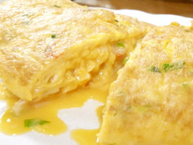 簡単!おかずになる♪かに玉風オムレツ♪