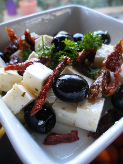 ギリシャ風フェタチーズのサラダ★前菜にの写真
