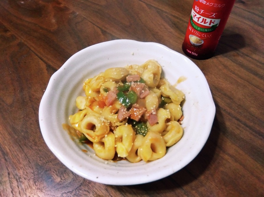 ほうれん草入りクリーミートマトトルテッリーニスープのレシピ