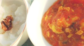 ☆Love離乳食☆トマトと卵の中華あん