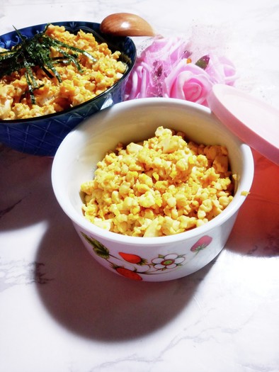 ご飯のお供✻豆腐と卵の乾煎り♡作り置き♡の写真